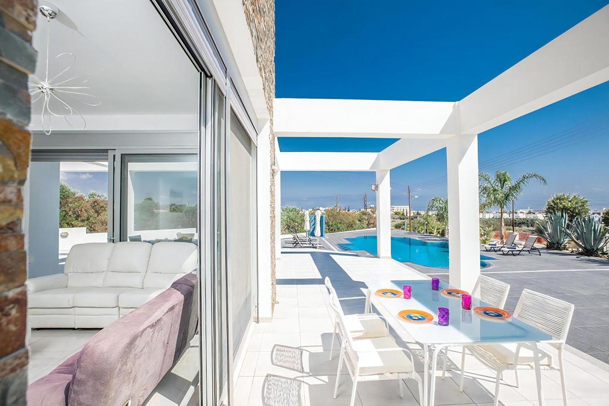 Villa Protara Chrysos - Beautiful 5 Bedroom Protaras Villa - Walking Distance To Fig Tree Bay Exterior photo