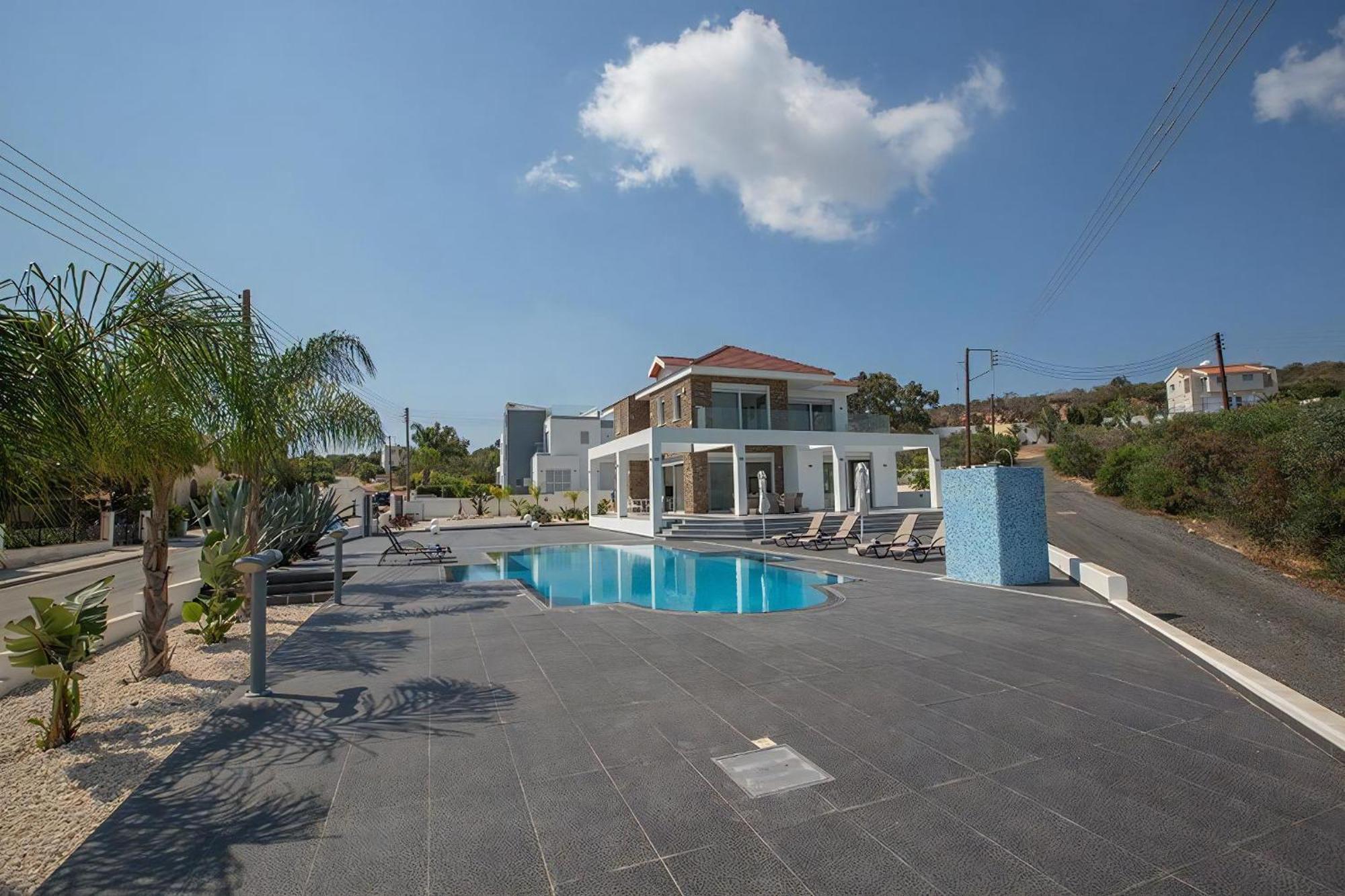 Villa Protara Chrysos - Beautiful 5 Bedroom Protaras Villa - Walking Distance To Fig Tree Bay Exterior photo