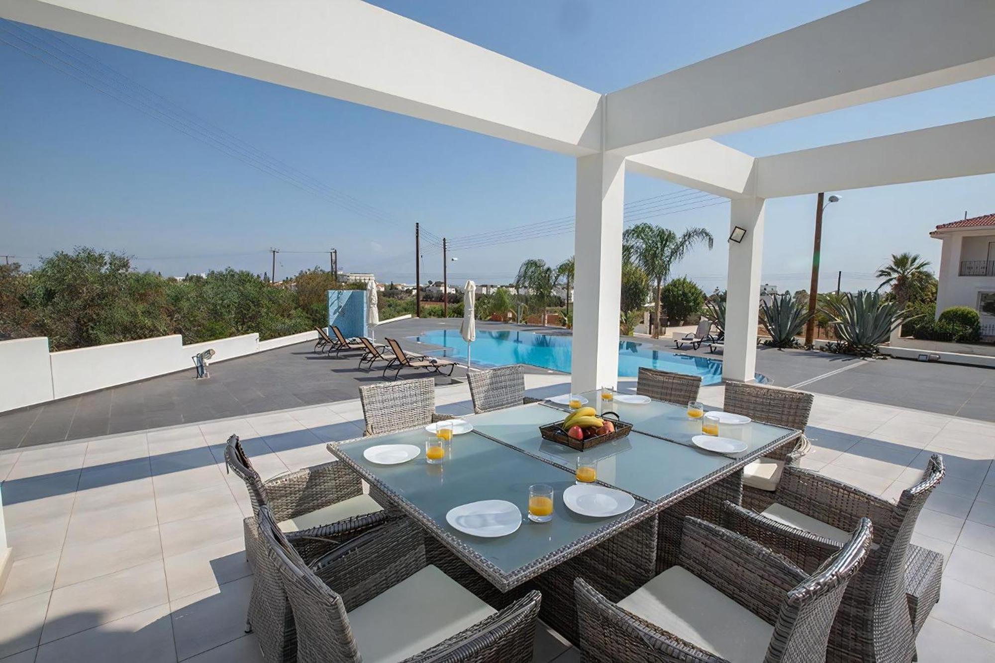 Villa Protara Chrysos - Beautiful 5 Bedroom Protaras Villa - Walking Distance To Fig Tree Bay Exterior photo